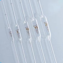 Load image into Gallery viewer, Pipettes Graduated / Pipette With Bulb - Pyrex