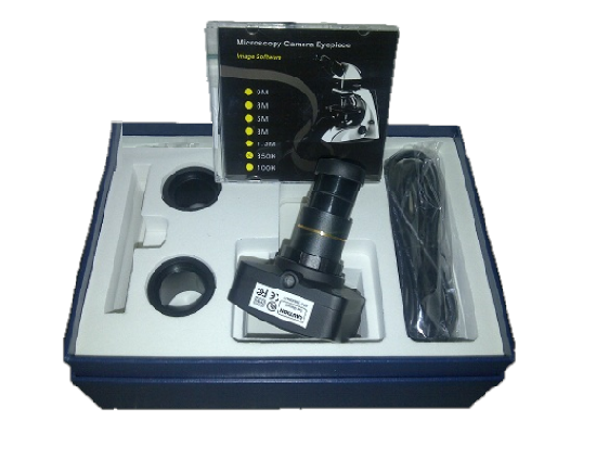 Digital Camera Eyepiece With Software & Accessories