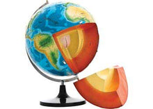 Load image into Gallery viewer, Globe With Internal Structure Model
