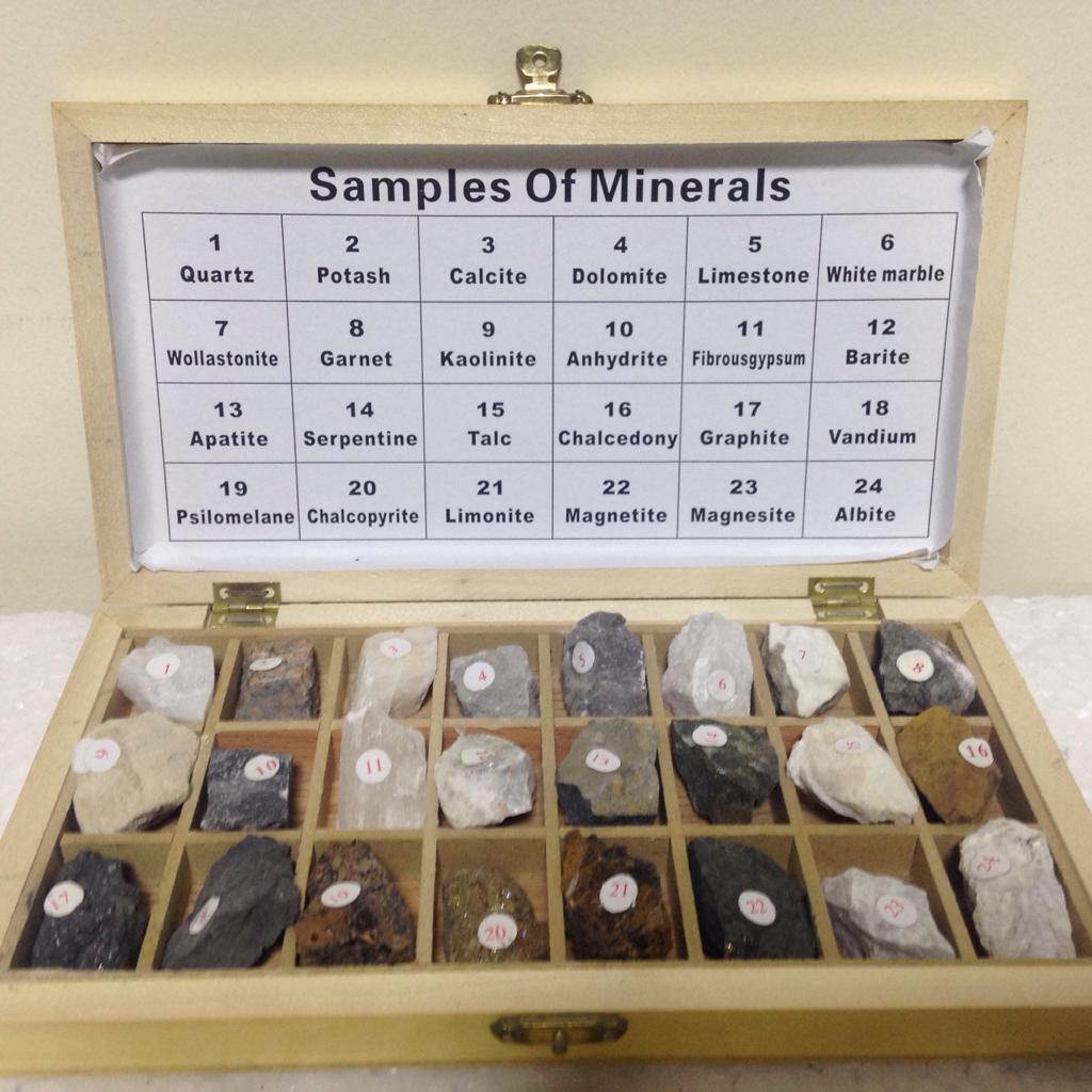 Minerals Collection (24 Pcs)